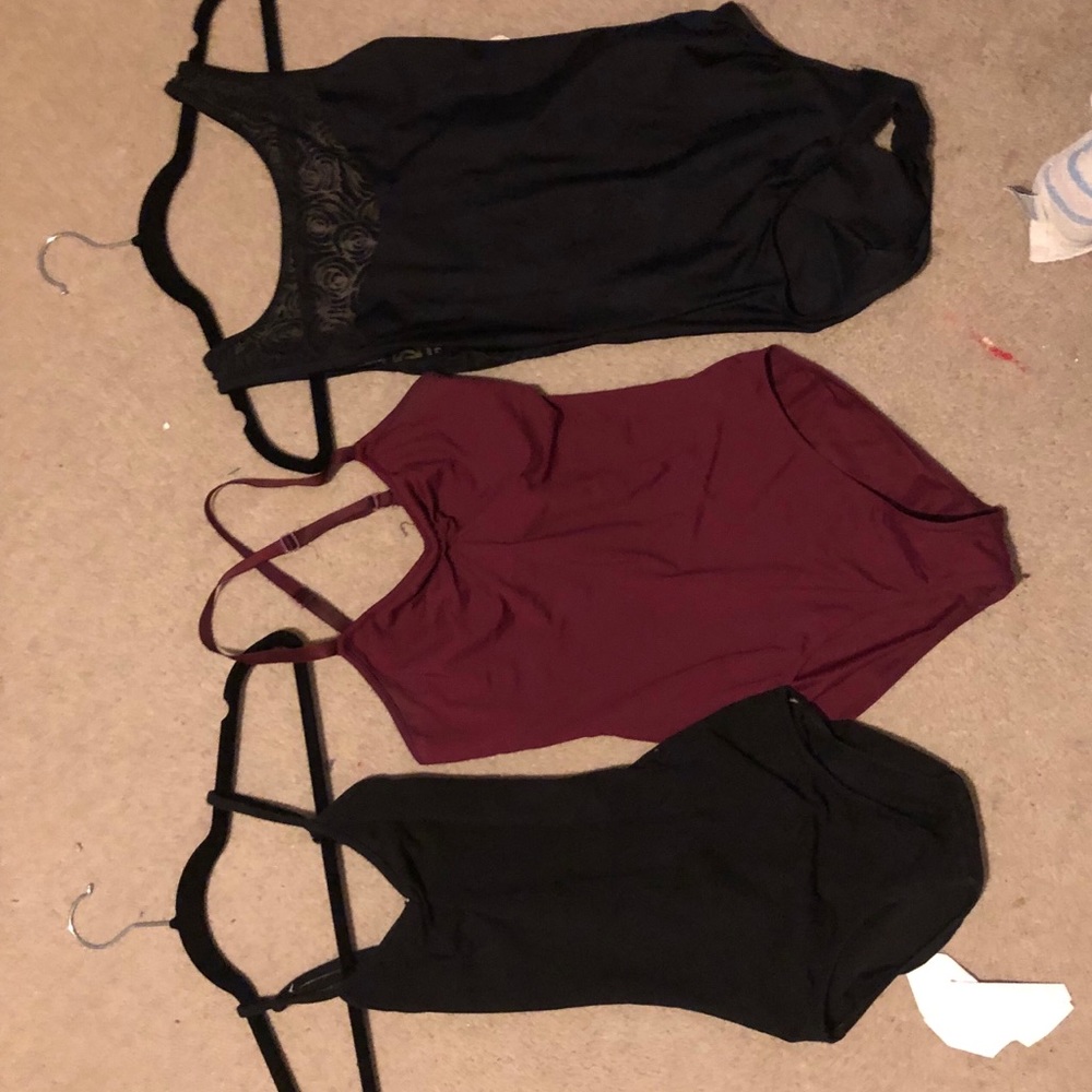 leotard bundle/One Eurotard,one Bloch one wear moi